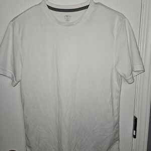 Athletic Works White Short Sleeve Tee
